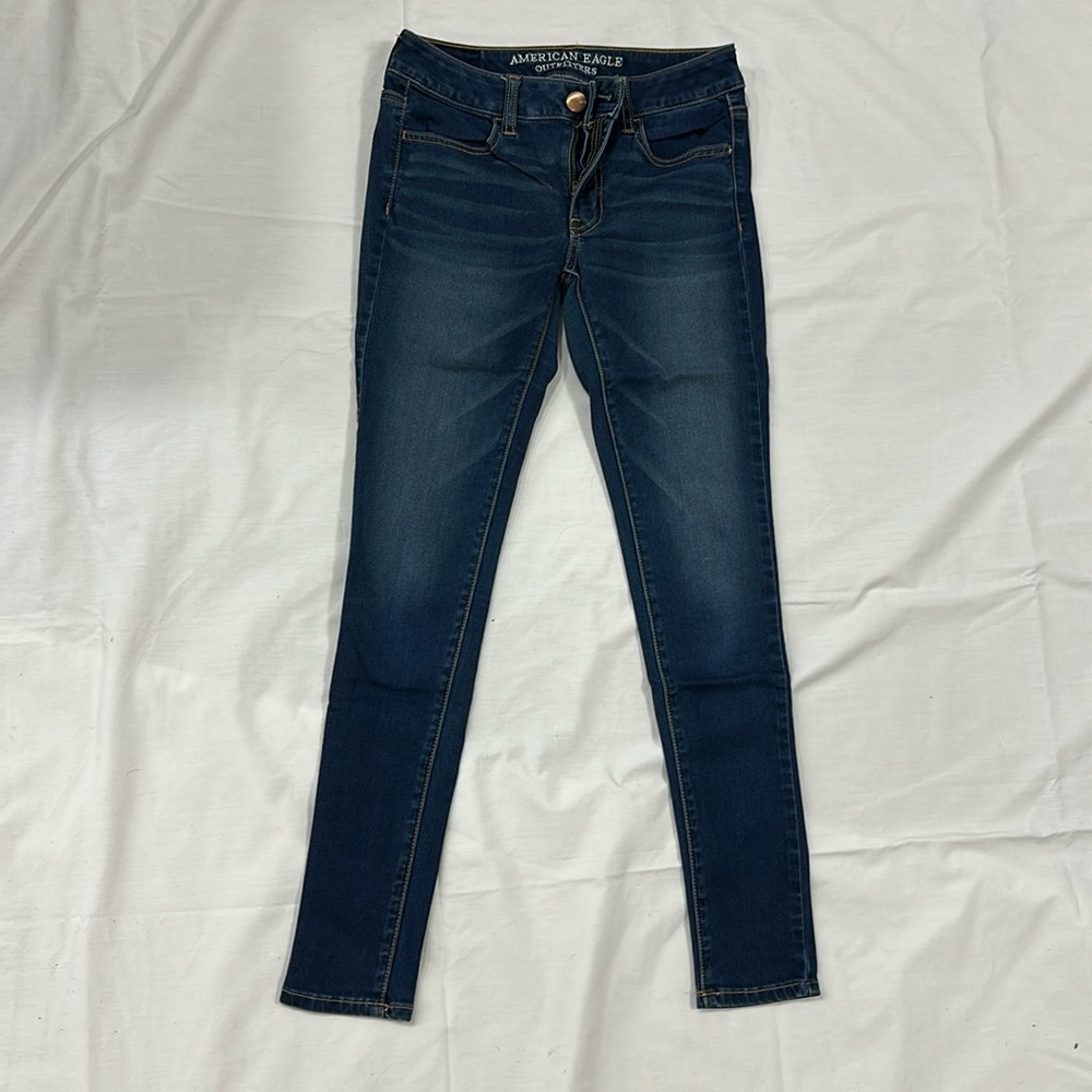 American Eagle Outfitters, super stretch Jeans, AEO Sateen, Jegging, size 4